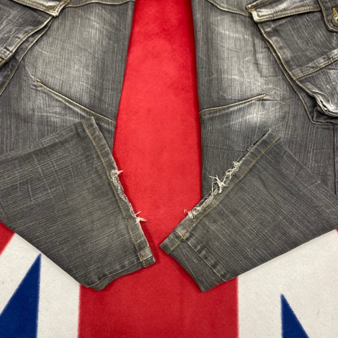 뱅뱅 y2k 워싱 카고 팬츠 28 상품이미지6