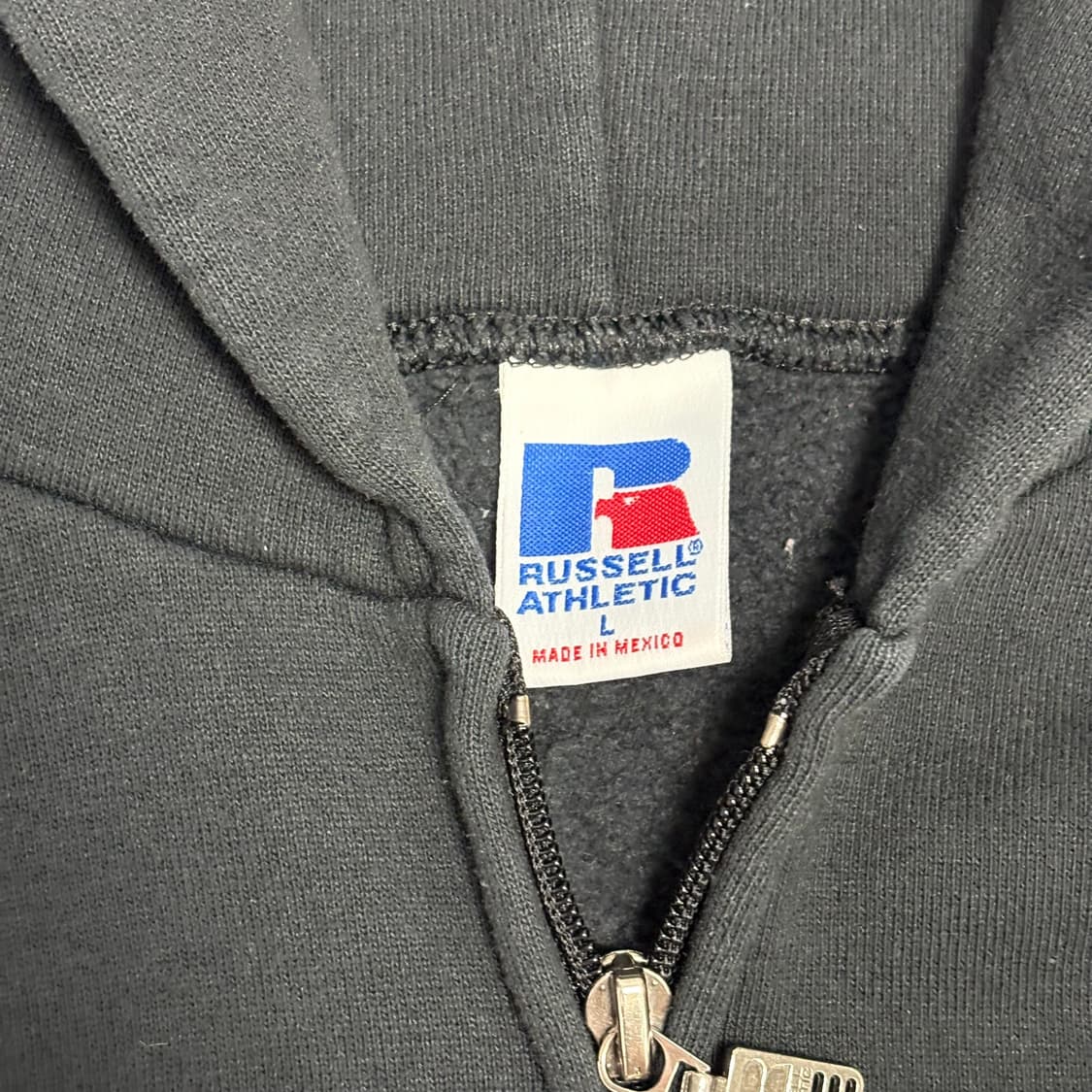 🇲🇽 00s 러셀 후드집업 블랙 상품이미지6