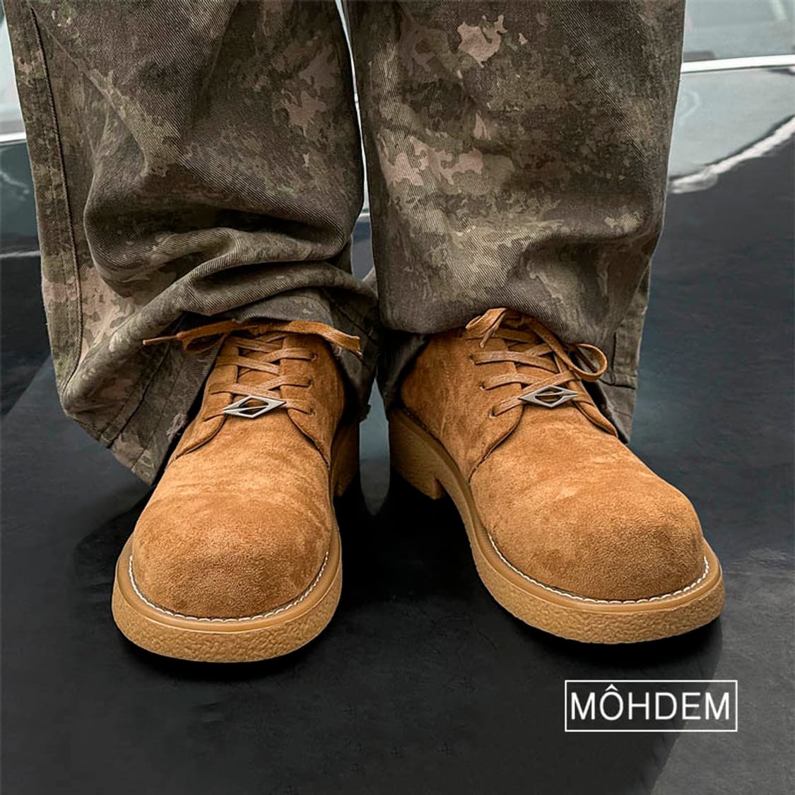 [premium] 앤더슨 라운드 더비 스웨이드 구두 상품이미지5