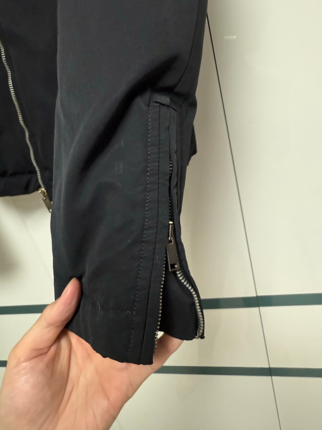 릭오웬스 몰리노 사선 패딩 팝니다. 상품이미지7