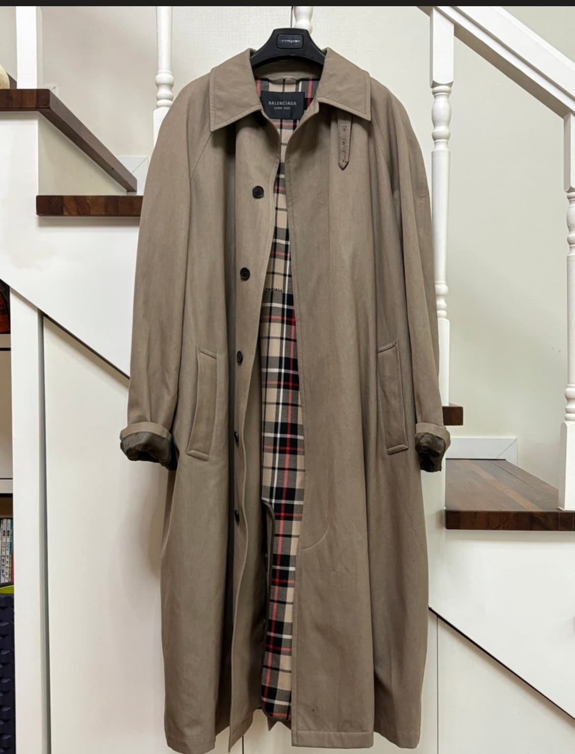 [46] 발렌시아가 가드로브 트렌치 코트 상품이미지1