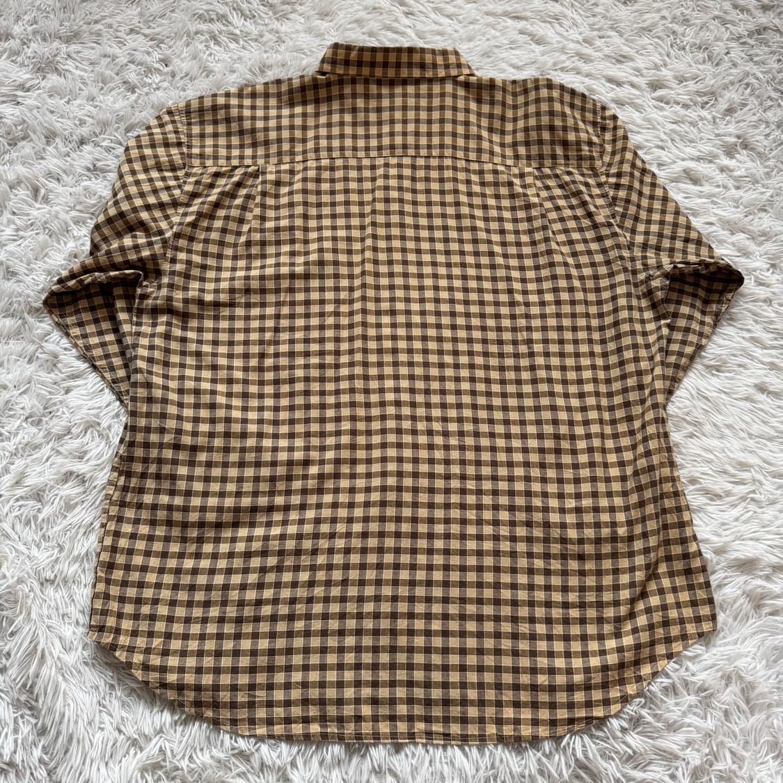 COACH HOUSE 일본빈티지 노드 체크 셔츠 빈티지셔츠 xl 105 상품이미지3