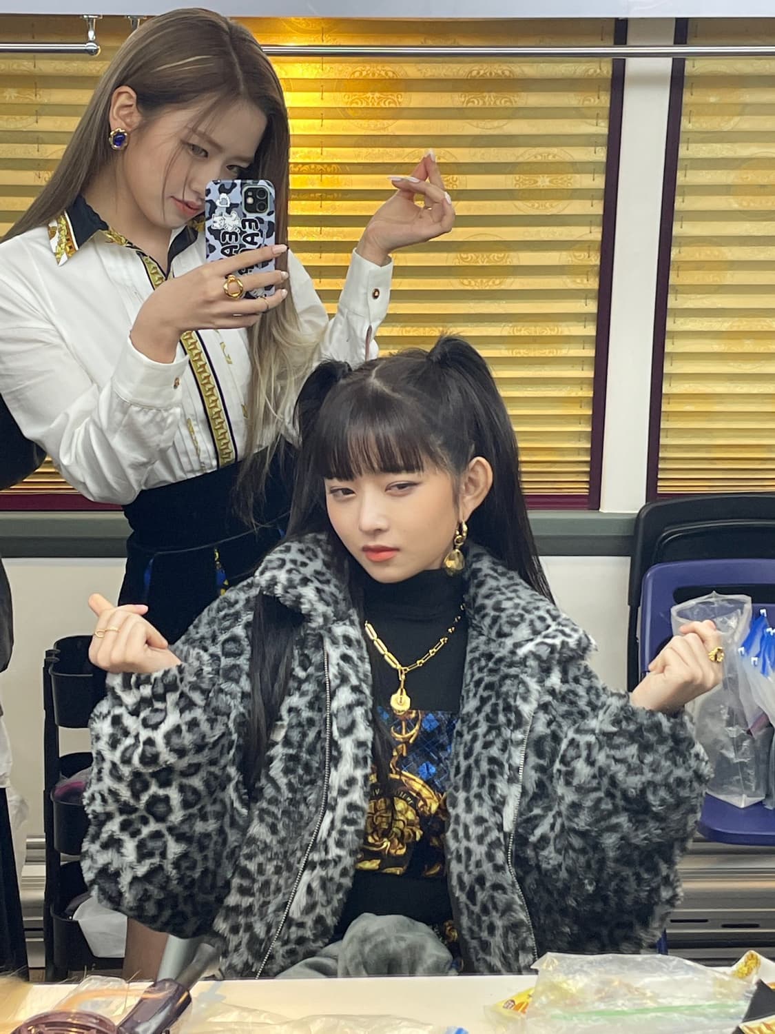 세인트페인 호피퍼자켓 갸루 (레이착용제품) 상품이미지2