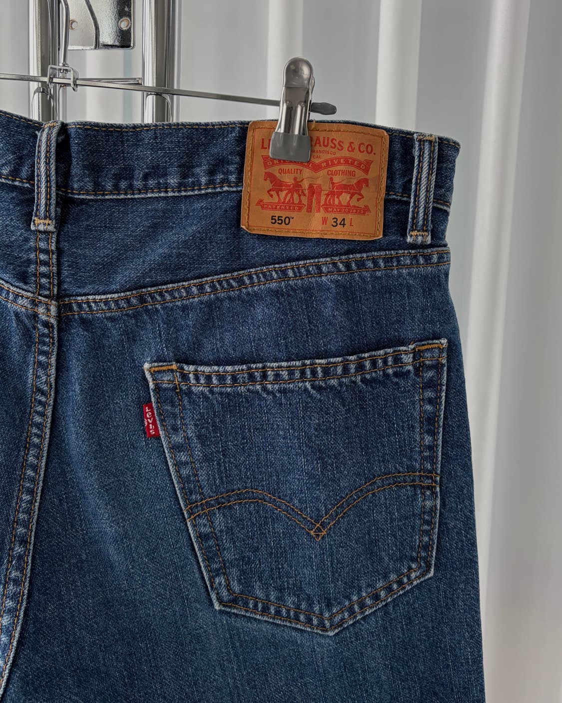 [34인치]리바이스 550 릴렉스드 핏 데님 팬츠 상품이미지5