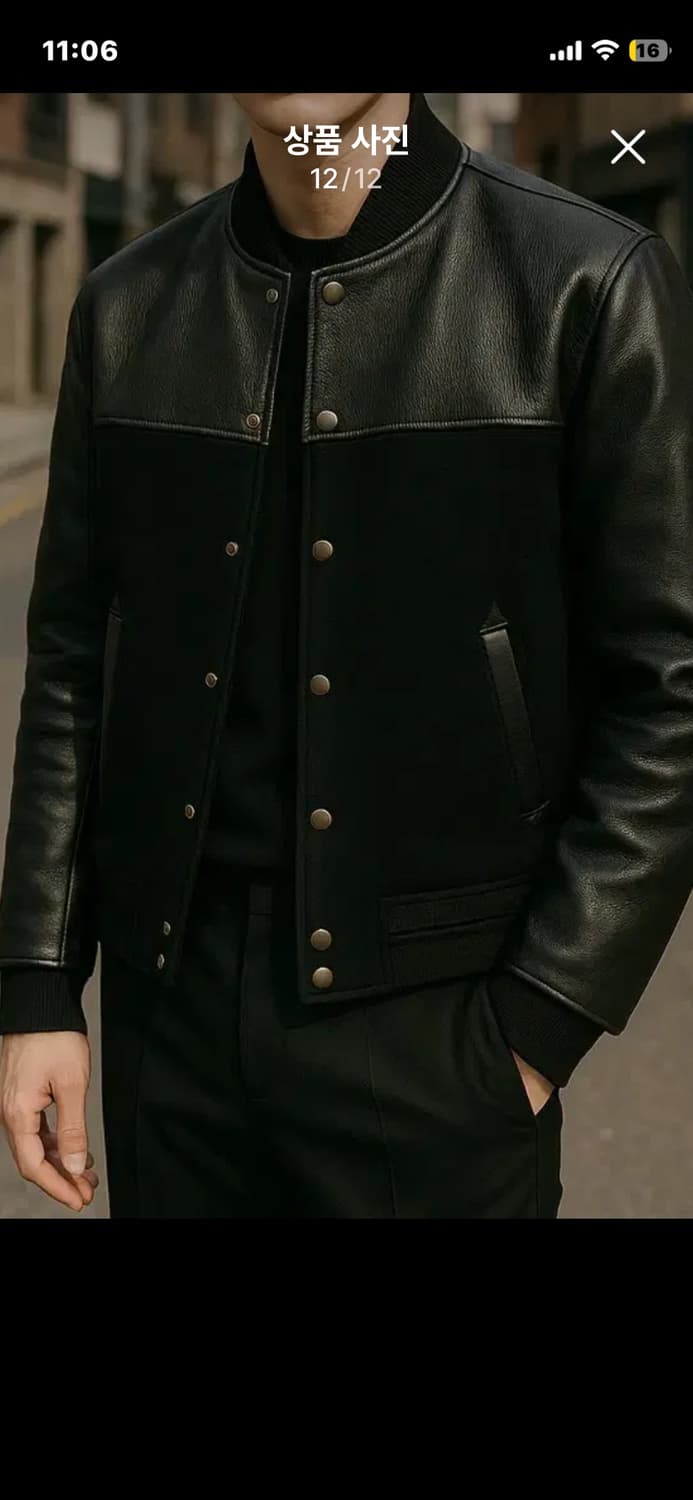 (횡재가)시스템옴므 리얼염소가죽 무스탕자켓/톰포드타임솔리드몽클레어띠어리 상품이미지8