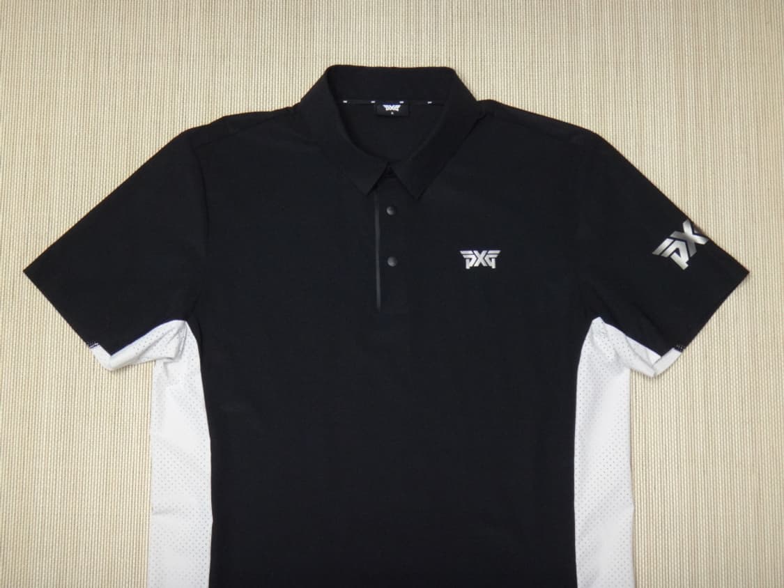 (XL/105) PXG 골프 타공 카라 반팔 스판 티셔츠 상품이미지3