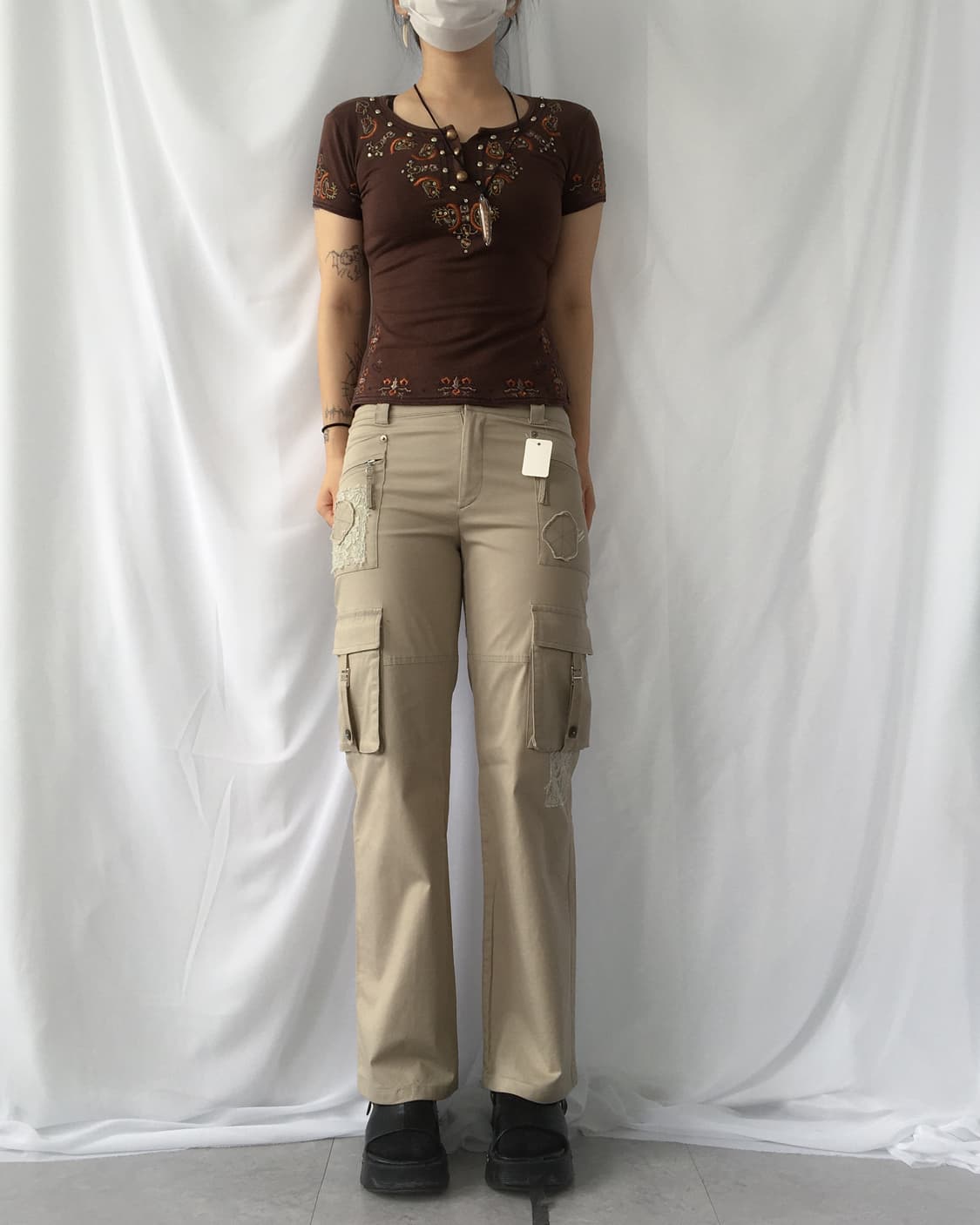 Patch point cago pants 상품이미지5