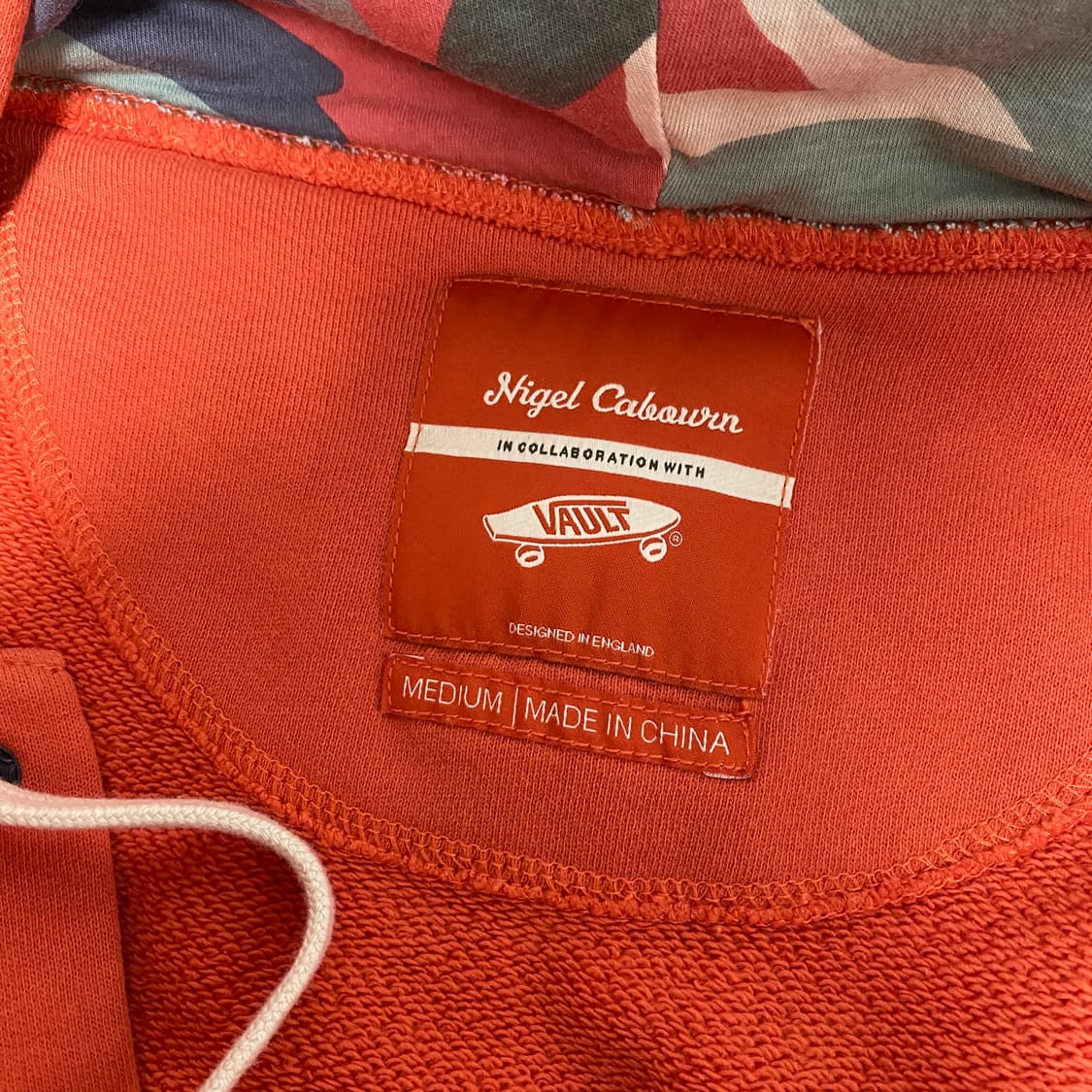 [ M ] 반스 볼트 나이젤카본 플리스 후드 집업 상품이미지4