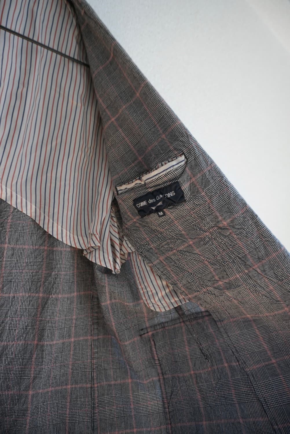 Comme des Garcons homme check jacket 상품이미지7