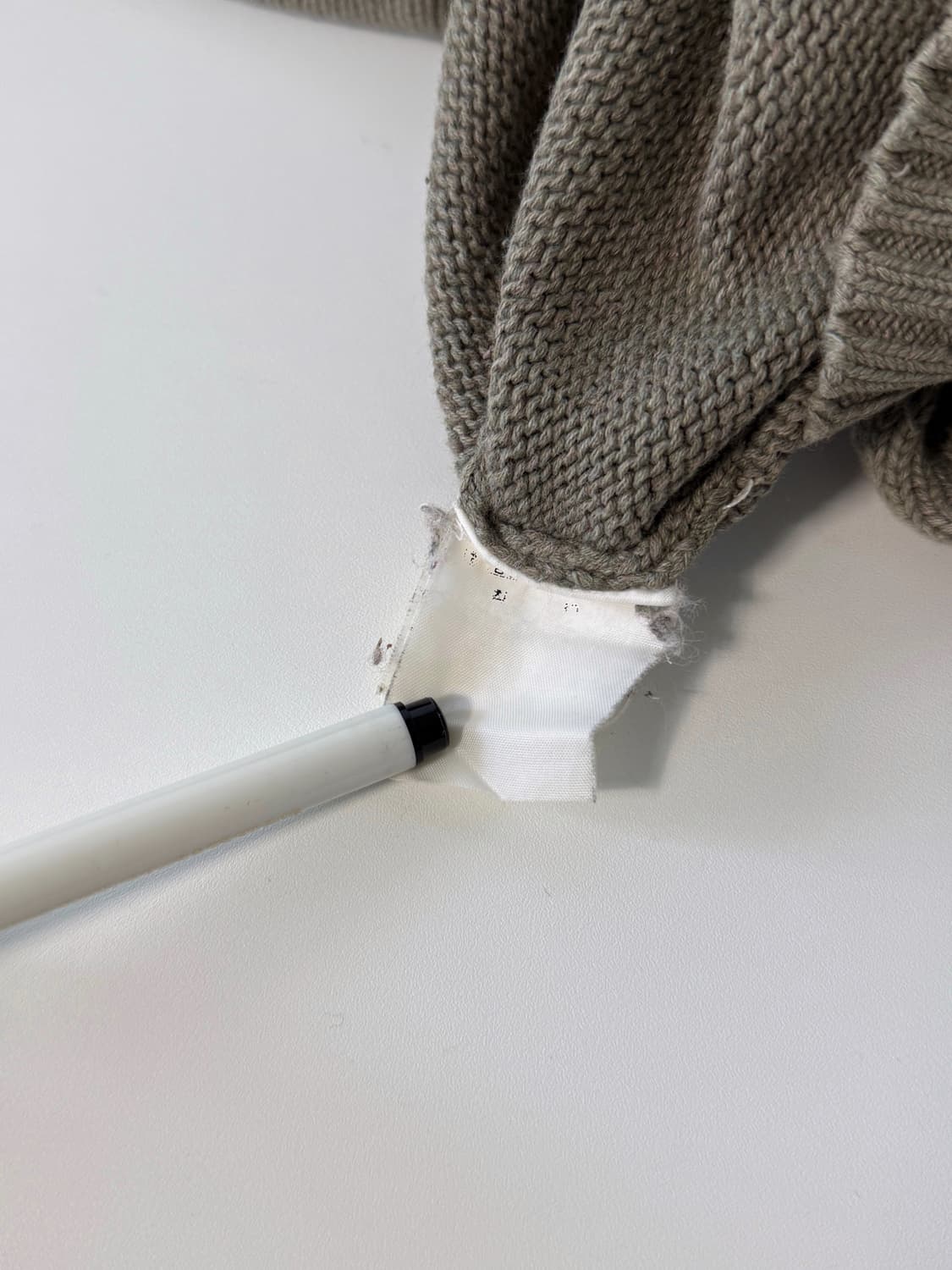 폴로 랄프로렌 90‘s 카키 해비코튼 니트 상품이미지5