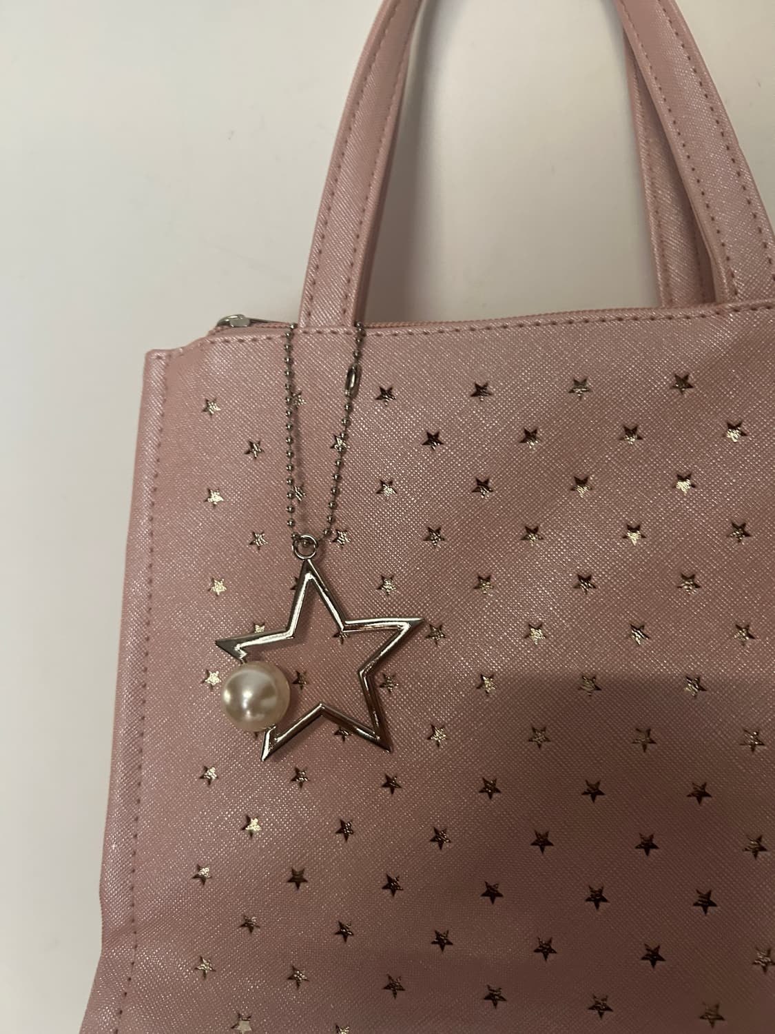 핑크 별 핸드백  상품이미지3