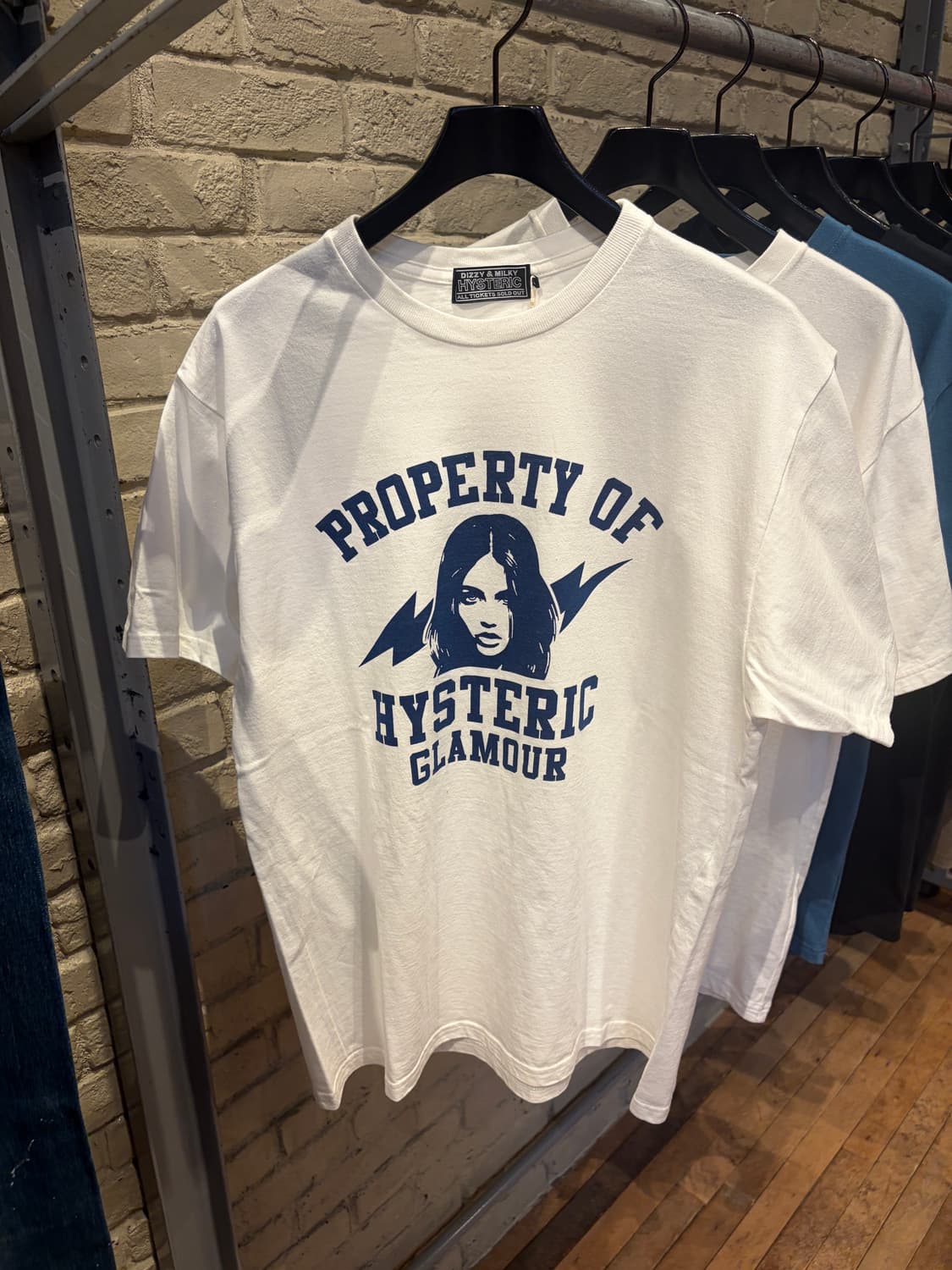 [2컬러/미개봉새상품] 히스테릭글리머 HYSTERIC 반팔 티셔츠 상품이미지3