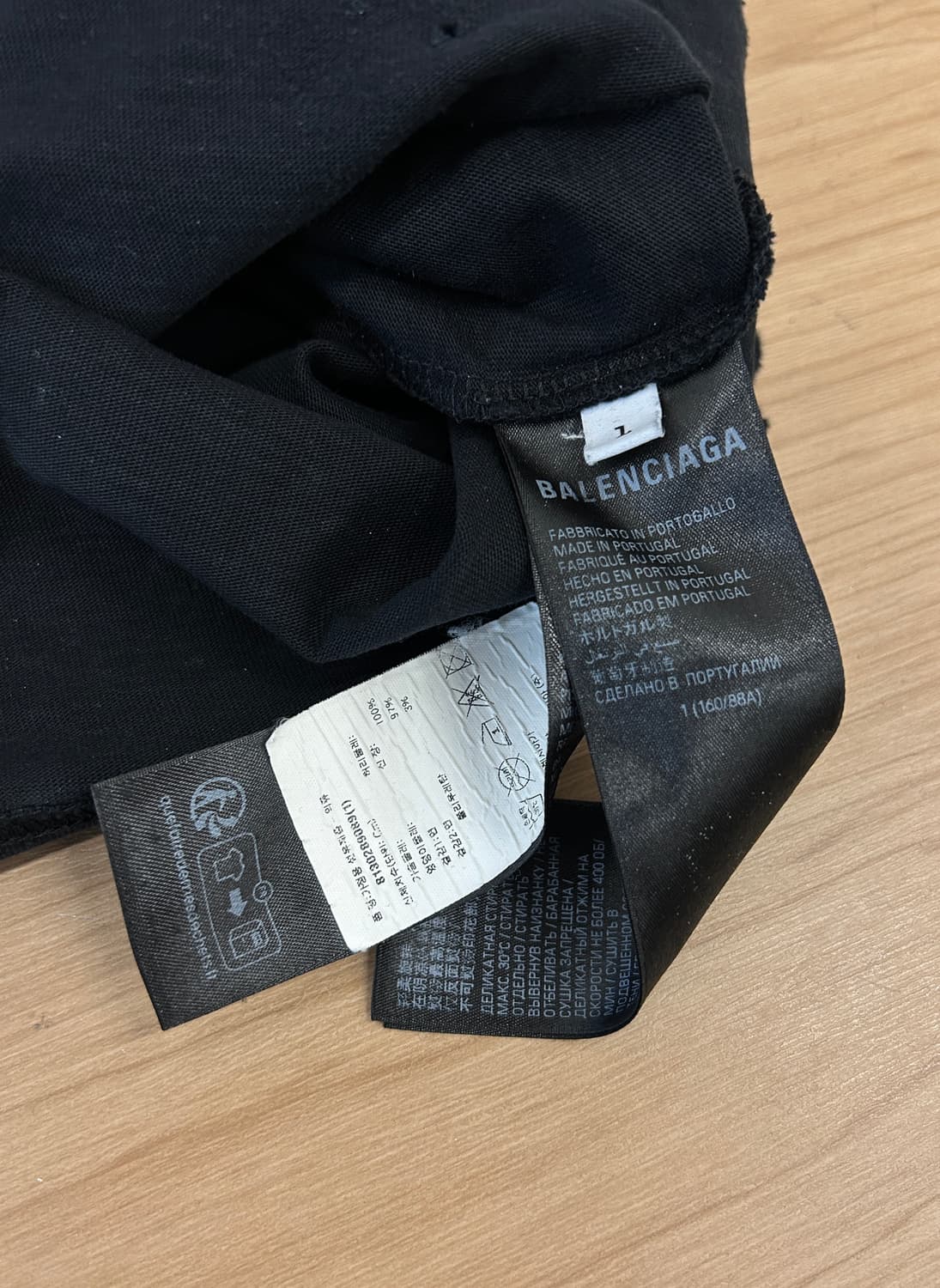 발렌시아가 크립토 반팔 상품이미지5