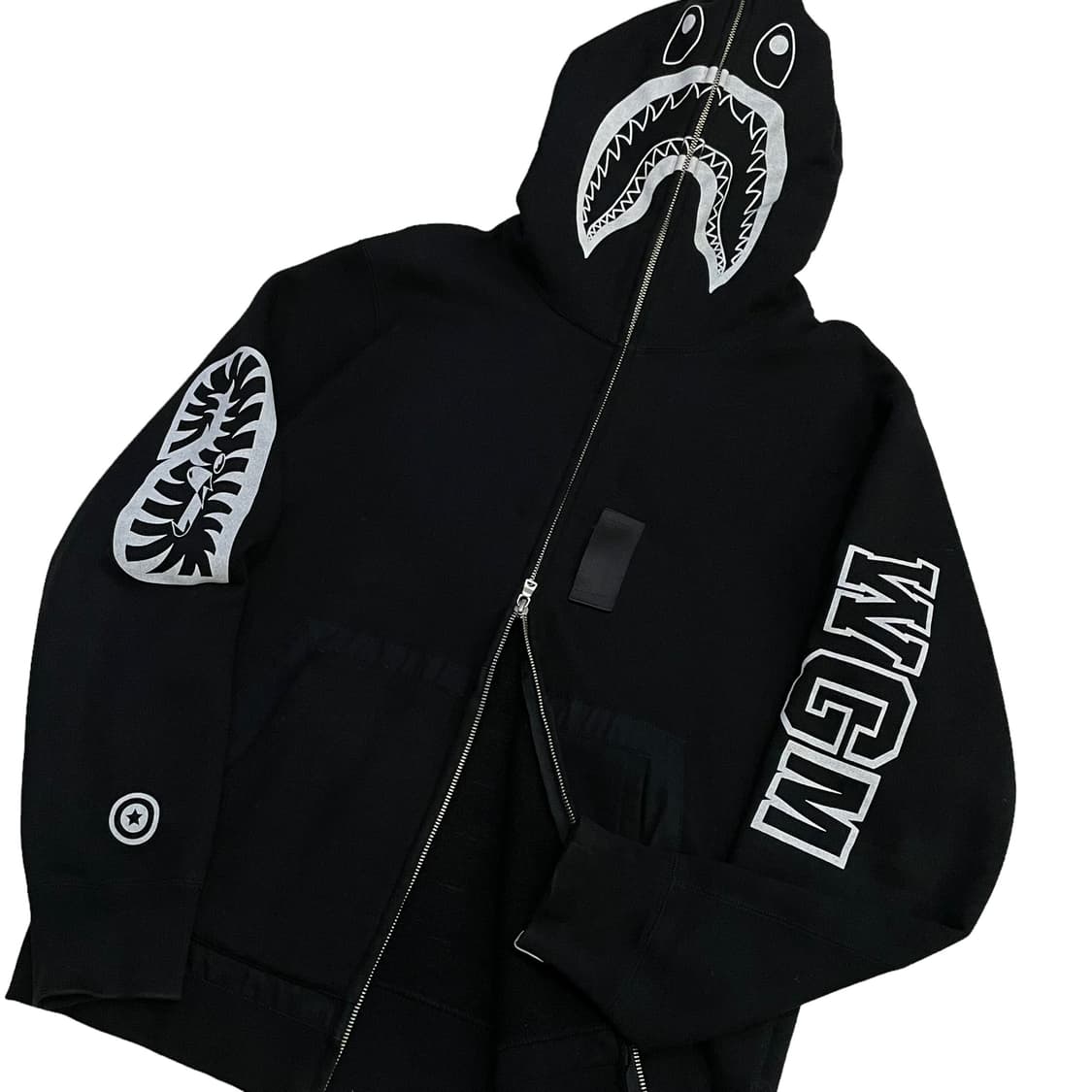 (L~XL) 베이프 밀리터리 풀집업 샤크 후드집업 상품이미지5