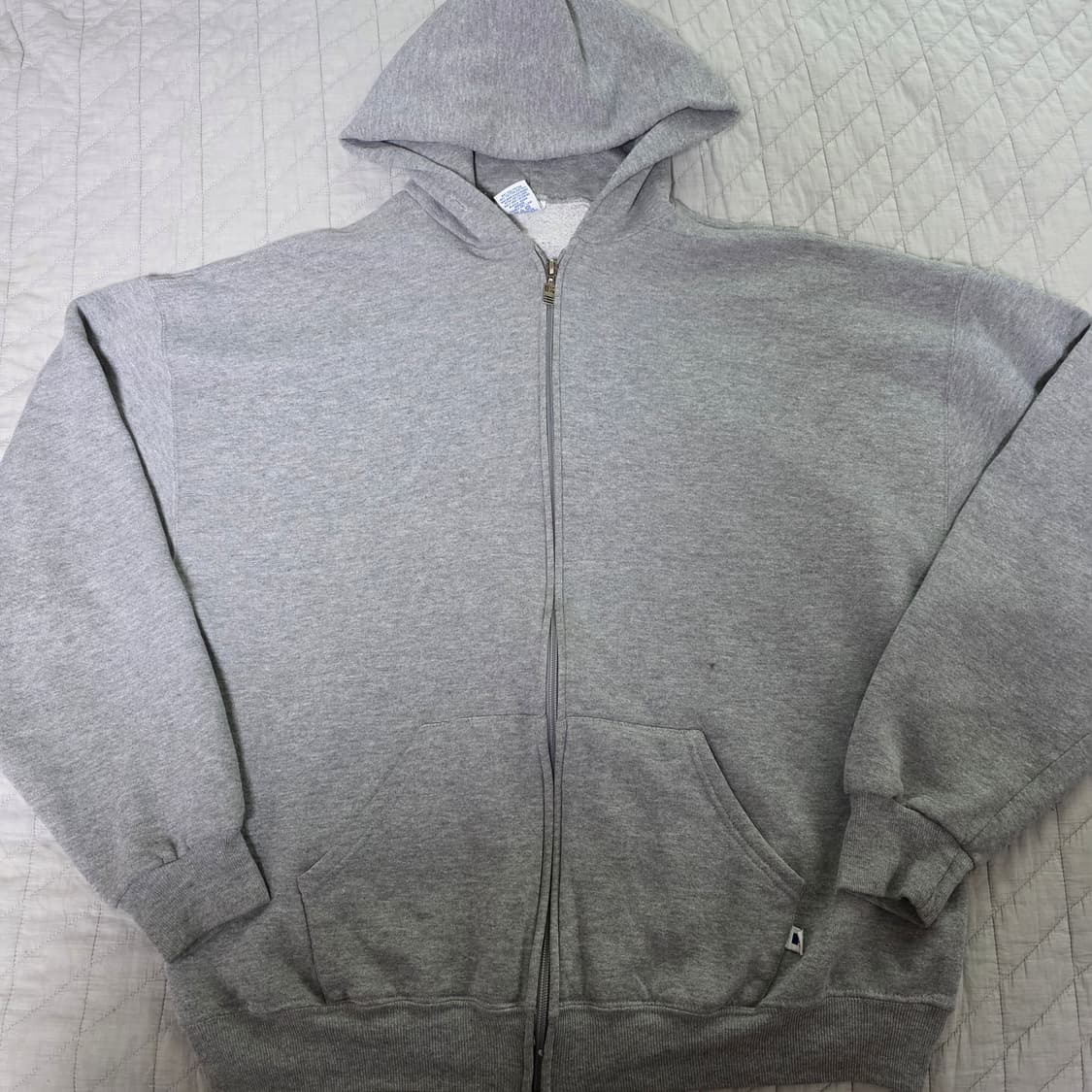 [XL] 90s 러셀 애슬레틱 후드집업 헤더 그레이 like XXL 상품이미지1