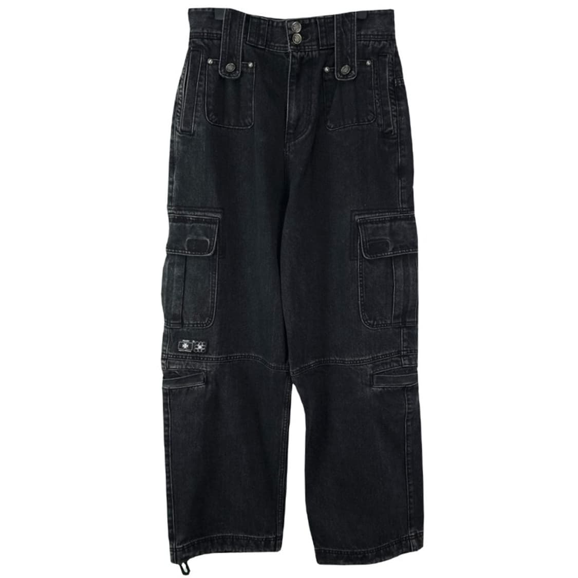 [ 오퍼스 0012 op.09 리퀴드 와이드 카고 데님 팬츠 M19544 상품이미지2