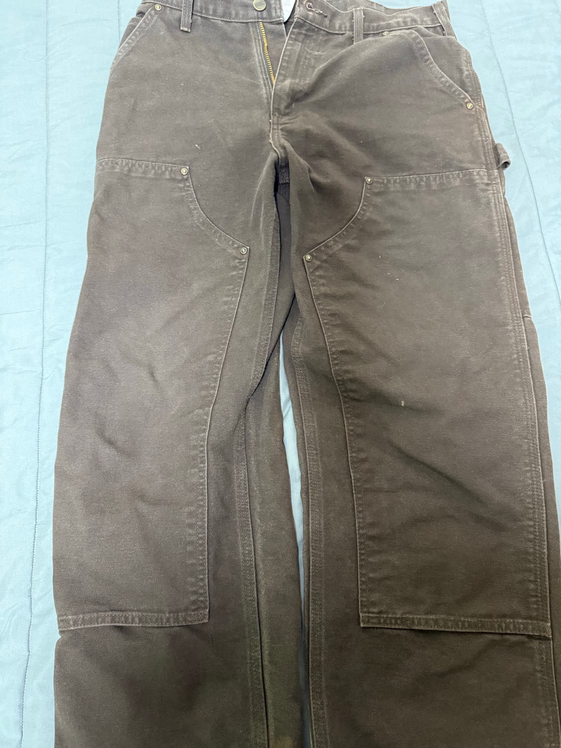 빈티지 칼하트 더블니 브라운 상품이미지1