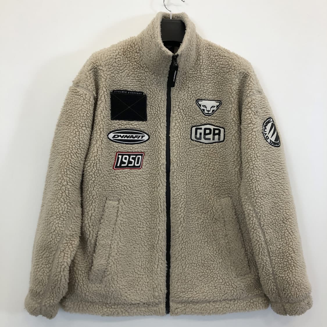 다이나핏 패치로고 양털 플리스점퍼 M 상품이미지1