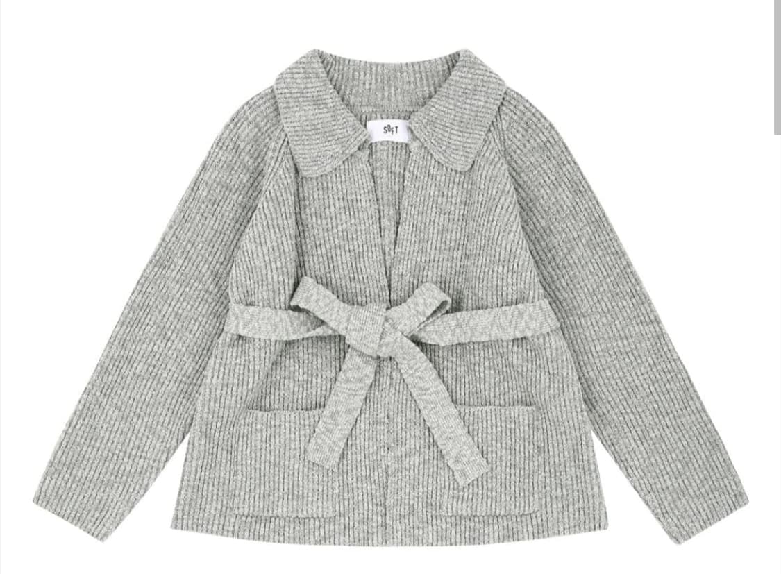 소프트서울 벨트 니트 가디건 상품이미지2