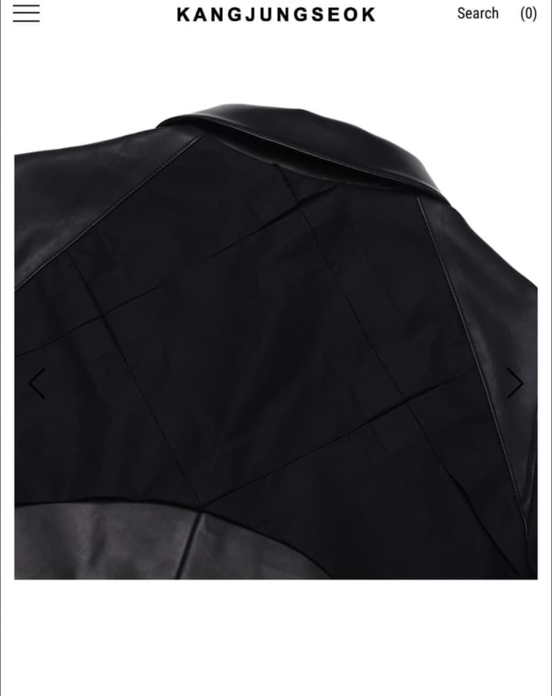 강정석 오리가미 래더코트 1size 상품이미지2