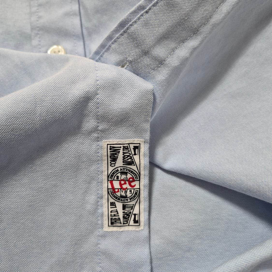 (L) Lee 리 옥스포드 버튼 다운 반팔 셔츠 상품이미지9