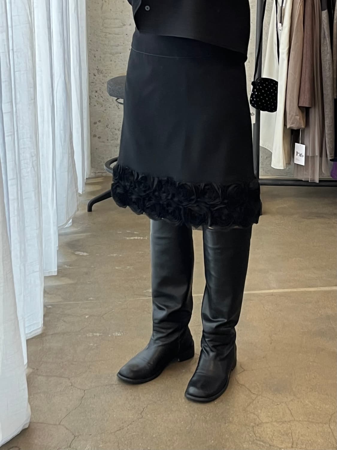 KETTY 로즈 장식 스커트 상품이미지5