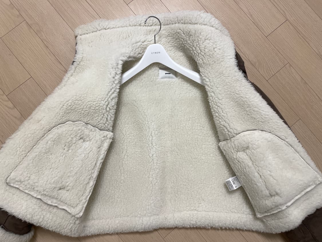 에트몽 무스탕 etmon High-Neck Suede 상품이미지7