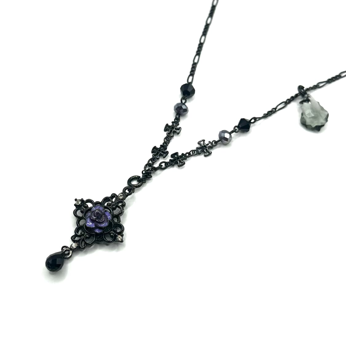 Annasui black&purple rosebutterfly cross 상품이미지2