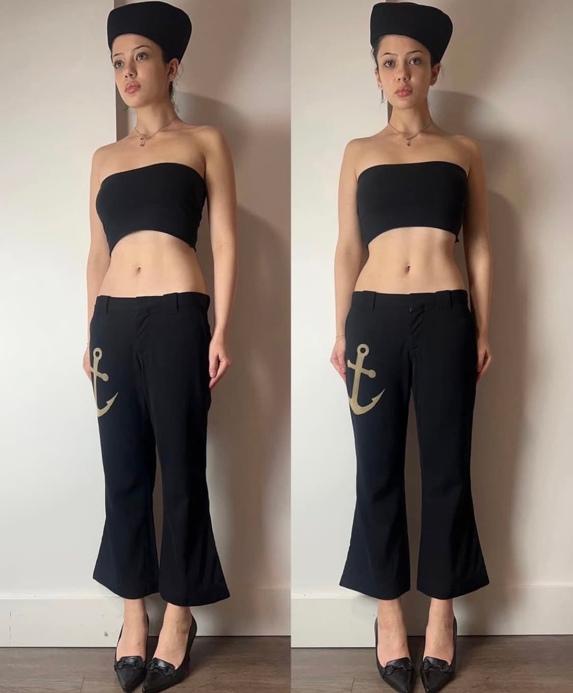 꼼데가르송 플레어팬츠 상품이미지1