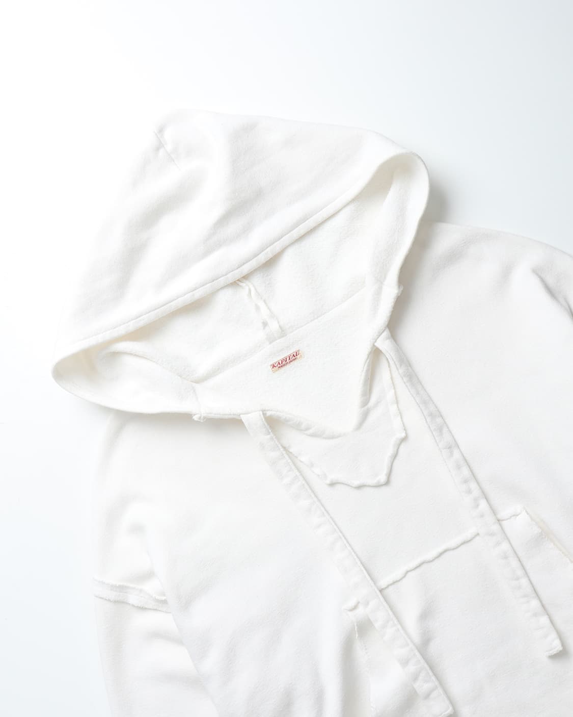 캐피탈 KAPITAL V-neck Cut Off Parka 상품이미지3