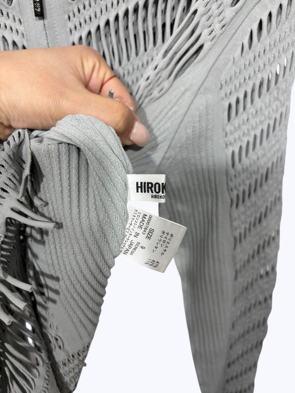 HIROKO BIS cut out hood zip up  상품이미지8