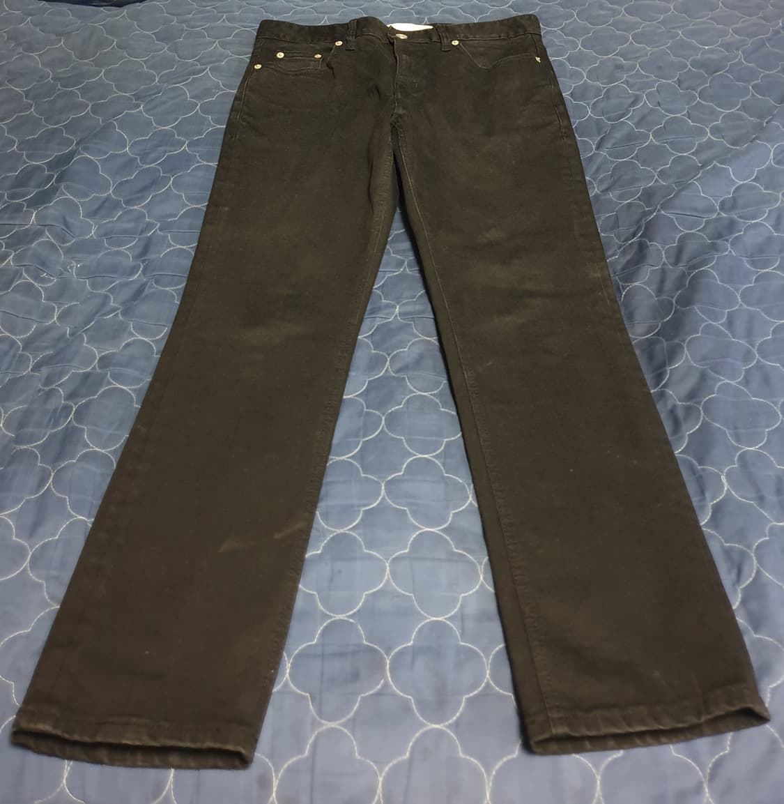 페이탈리즘 스트레치 크롭 블랙진 (32) #0069 상품이미지2