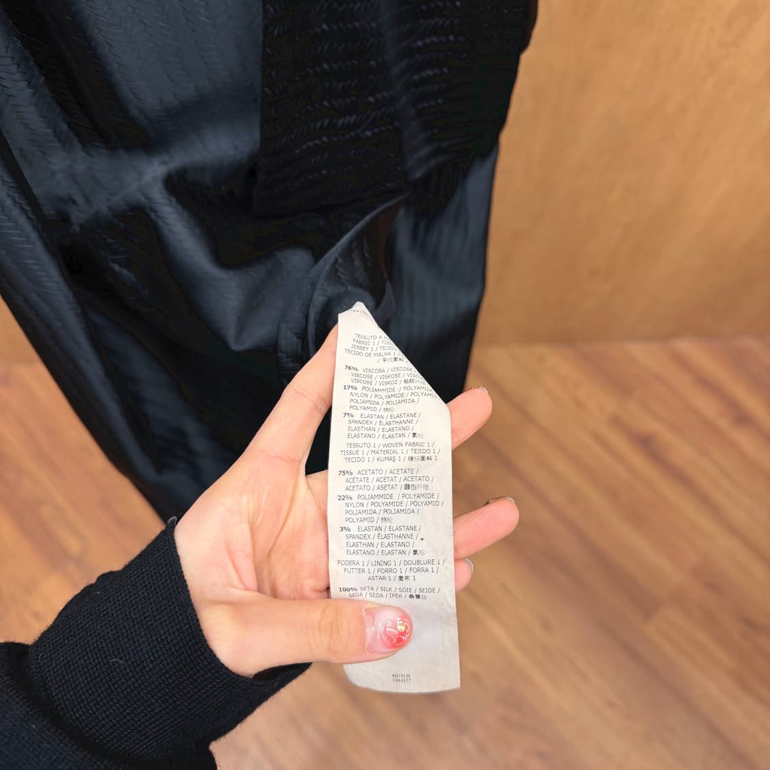 막스마라 스포트막스 슬리브리스 원피스 허리 스트랩 타이 디테일 블랙 상품이미지8