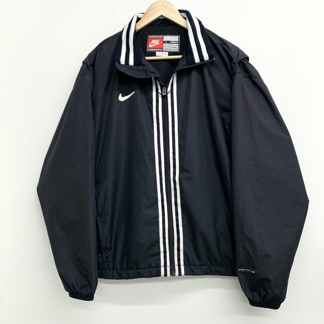 나이키 제팬 라인 스우시 올드스쿨 오레오 자켓 상품이미지2