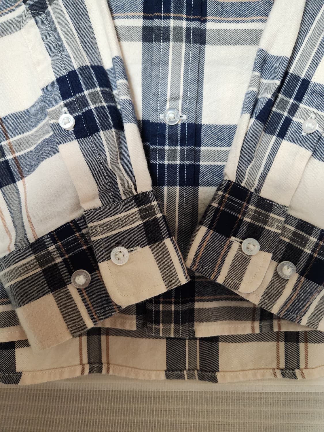 헤지스 체크 셔츠 110 상품이미지4