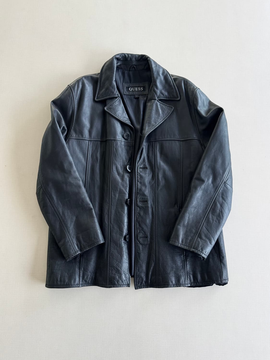 9/00s Guess Leather Jacket  상품이미지3