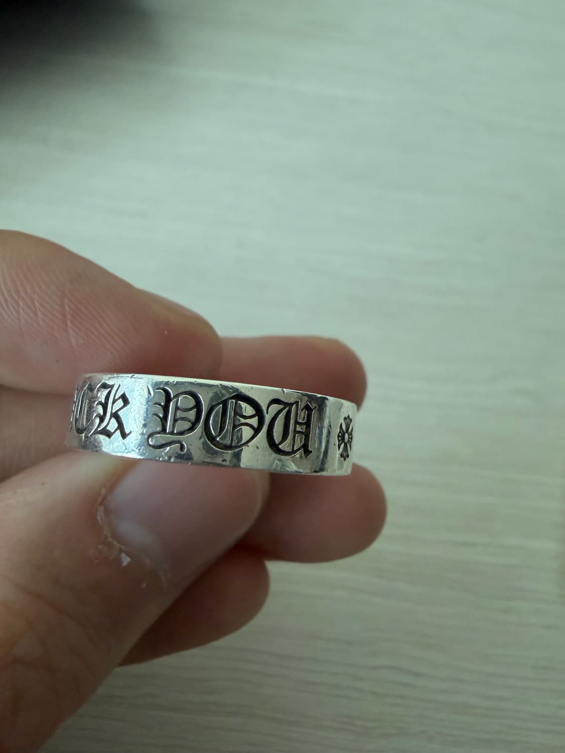 [us9.5]크롬하츠 퍽유링 fuckyou링 상품이미지8