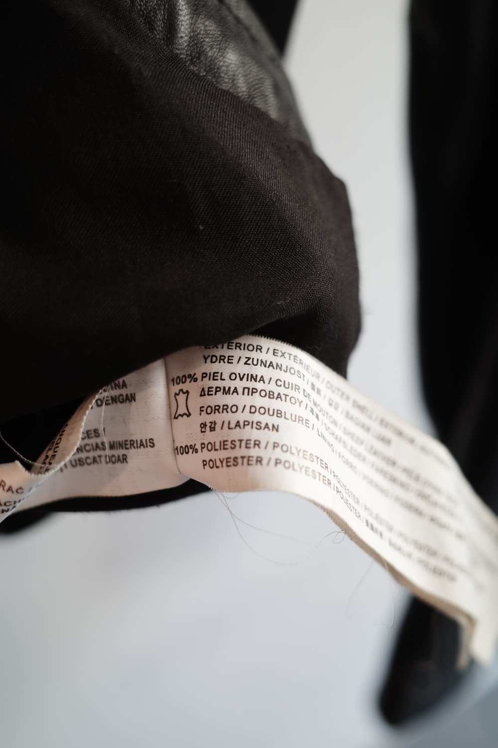 stradivarius 리얼레더 자켓  상품이미지7