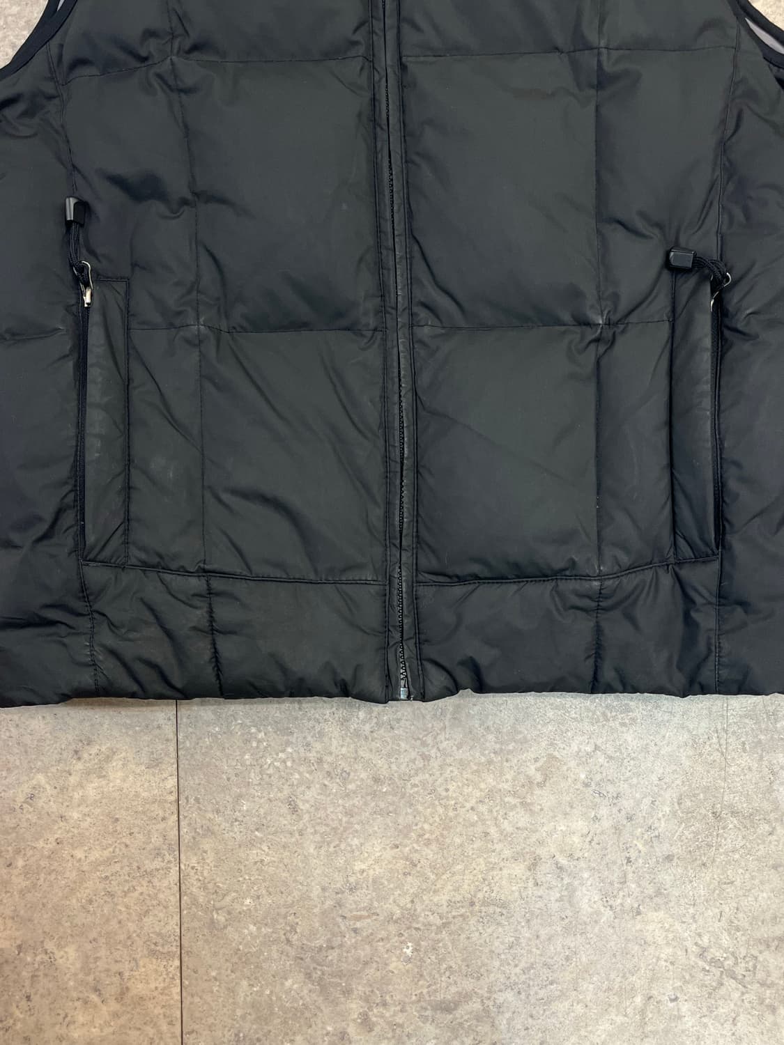 에디바우어 구스다운 베스트 블랙 M  #csz2348 상품이미지8