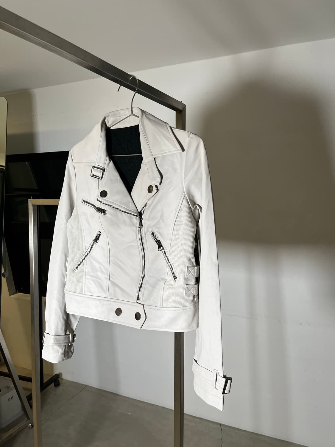 Biker Type Leather Jacket 상품이미지5