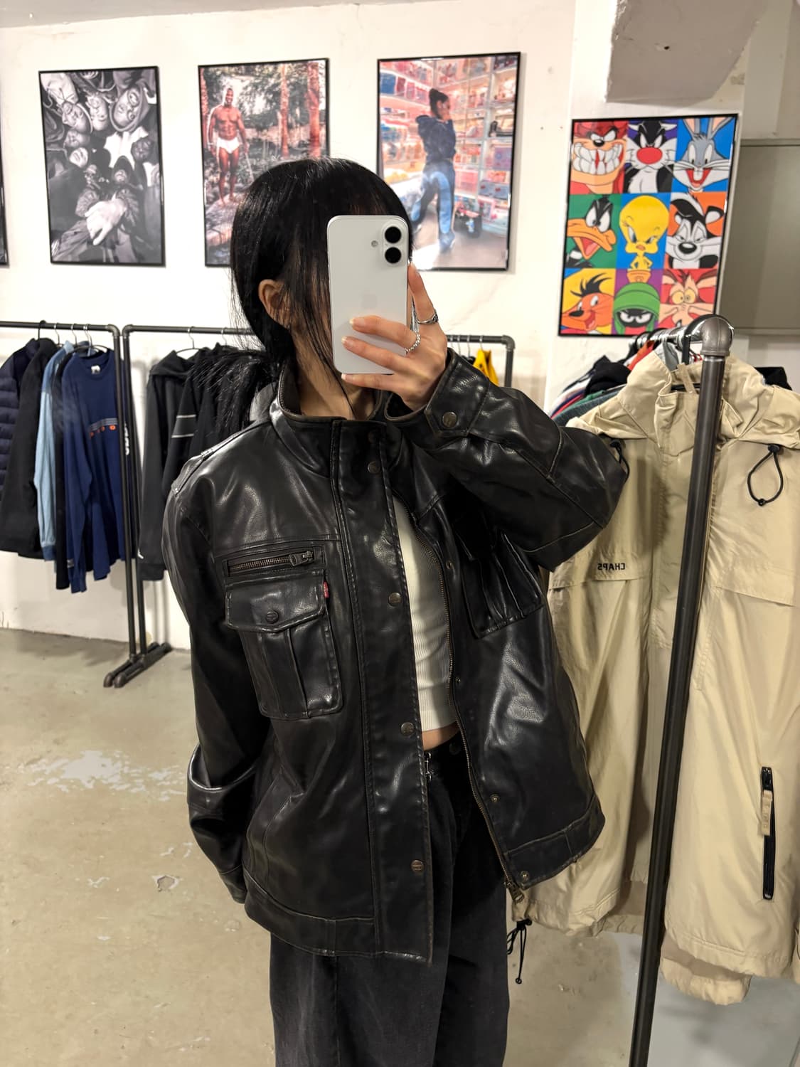 리바이스 가죽자켓 상품이미지2