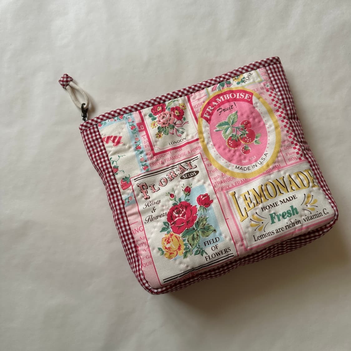 퀼트 파우치 / 핸드메이드 / 큰 사이즈 상품이미지3