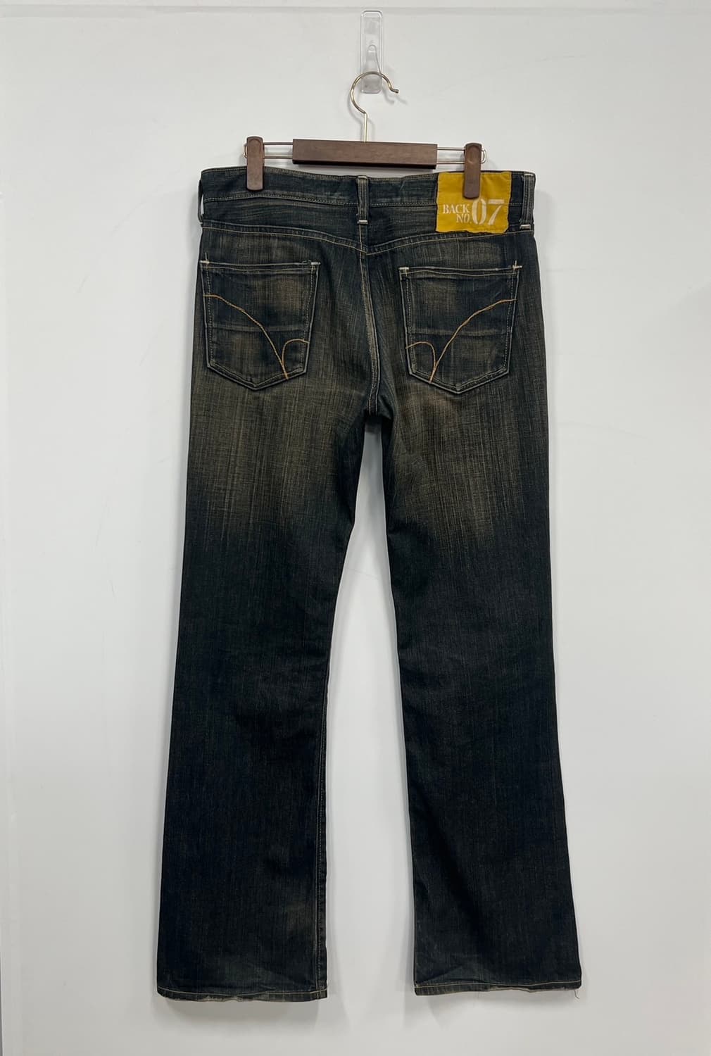 블랙넘버 제팬 빈티지 부츠컷 나팔핏 데님 팬츠 상품이미지8