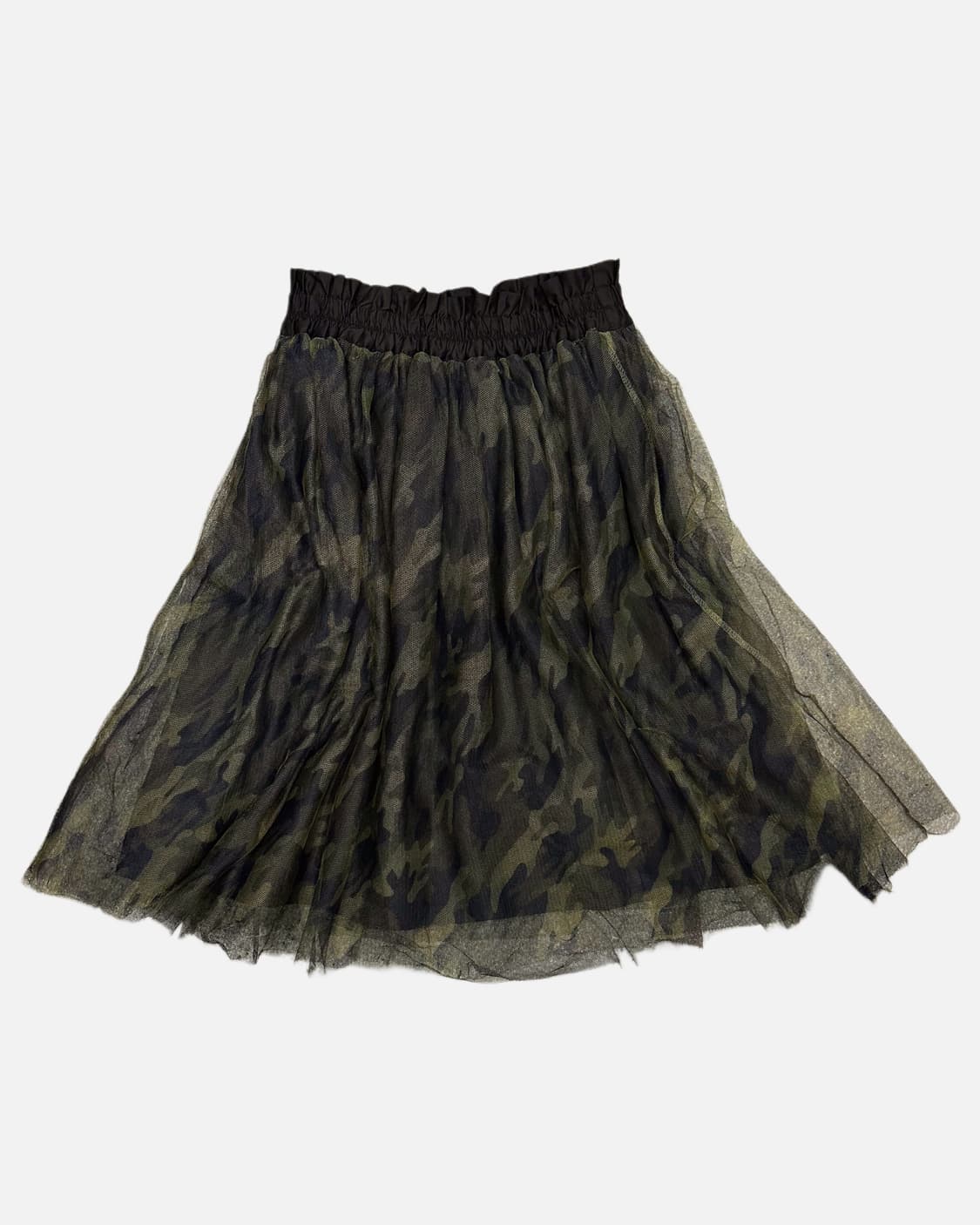 camo lace layered skirt 상품이미지1
