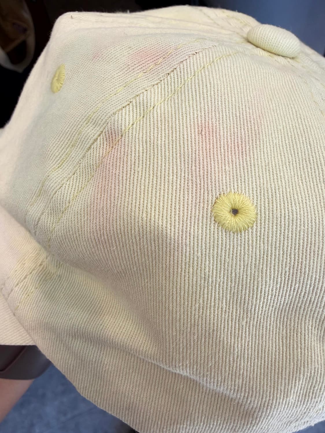 Dickies Pastel Yellow Logo Cap 상품이미지8