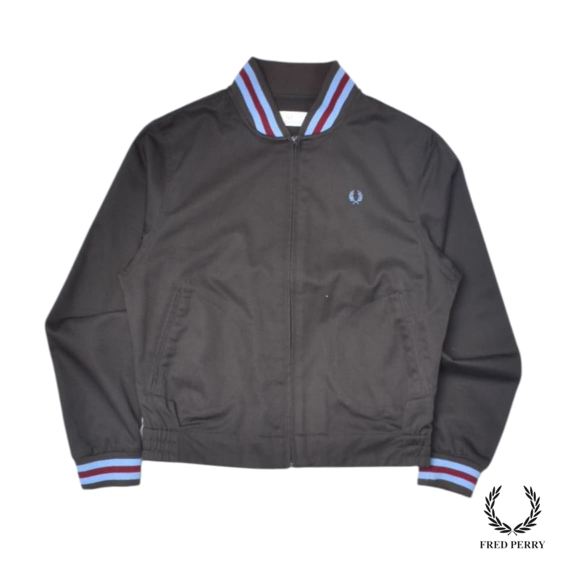 프레드페리 코튼 블루종 자켓 40 상품이미지1