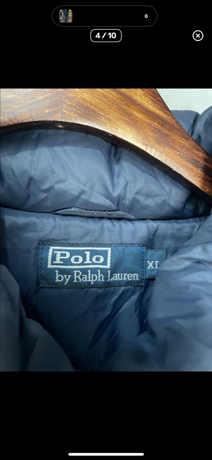 폴로랄프로렌 네이비 다운 푸퍼 패딩 A3130 상품이미지4