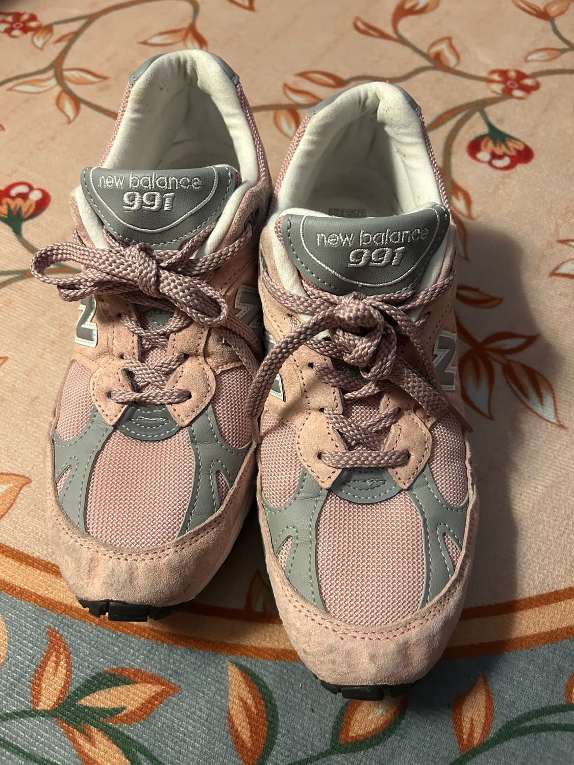 뉴발란스 991 인디고핑크 250size 판매 상품이미지2