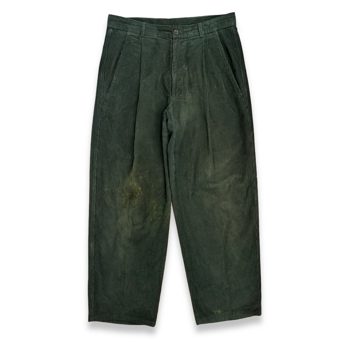 90s Armani Collezioni 그린 코듀로이 팬츠 36 상품이미지1