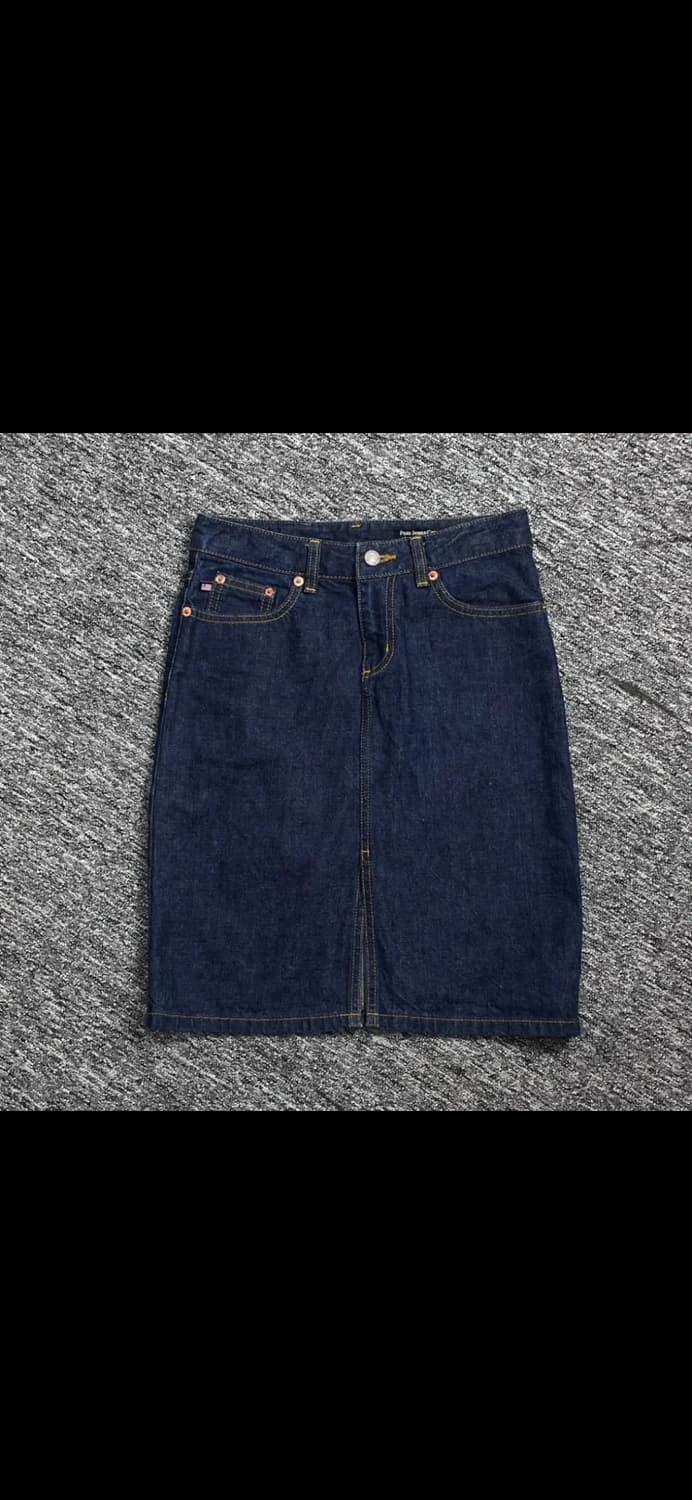 폴로 랄프로렌 데님 스커트 상품이미지1